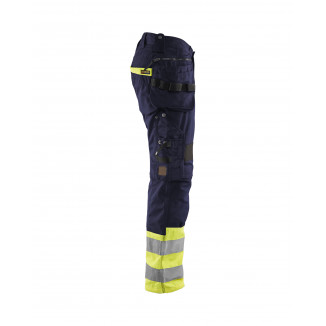Pantalon artisan haute-visibilité + stretch - Blaklader - Modèle 1994