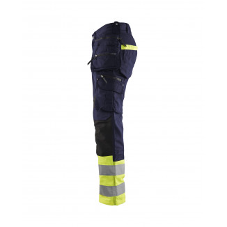 Pantalon artisan haute-visibilité + stretch - Blaklader - Modèle 1994