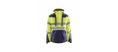 Veste hardshell stretch 2D haute-visibilité - Blaklader - Modèle 4496