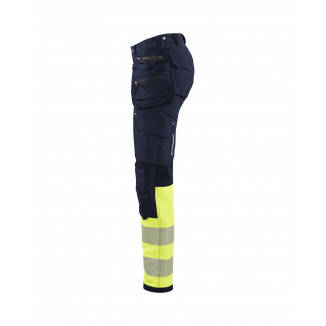 Pantalon stretch 4D haute-visibilité femme - Blaklader - Modèle 7193