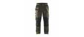 1496 Pantalon maintenance +stretch avec poches flottantes