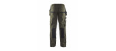 1496 Pantalon maintenance +stretch avec poches flottantes