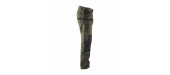 1496 Pantalon maintenance +stretch avec poches flottantes