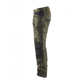 1496 Pantalon maintenance +stretch avec poches flottantes