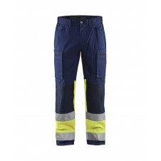 1551 Pantalon artisan haute-visibilité +stretch