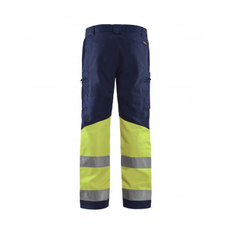 1551 Pantalon artisan haute-visibilité +stretch