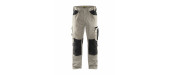 1556 Pantalon artisan sans poches flottantes