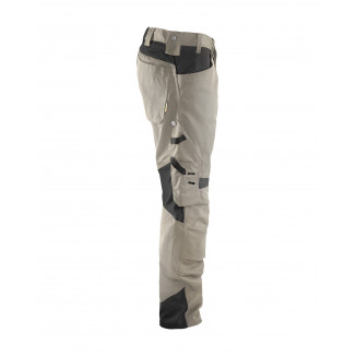 1556 Pantalon artisan sans poches flottantes
