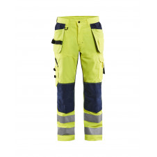 1565 Pantalon artisan aéré haute visibilité +stretch