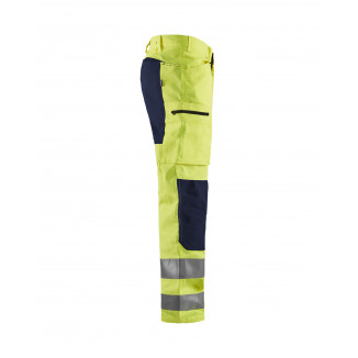 1585 Pantalon artisan haute-visibilité +stretch