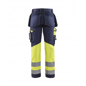 1794 Pantalon artisan haute visibilité +stretch