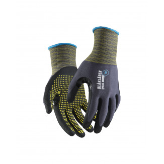 2935 Gants de travail nitrile avec adhérence par points