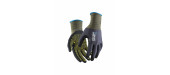 2935 Gants de travail nitrile avec adhérence par points