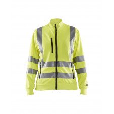 3308 Sweat zippé haute-visibilité femme