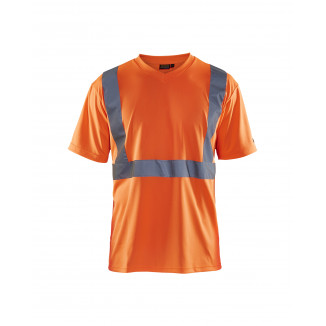 3313 T-shirt haute-visibilité col V