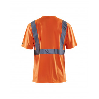 3313 T-shirt haute-visibilité col V