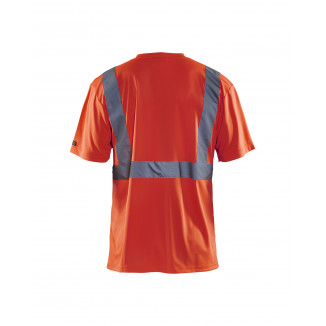 3313 T-shirt haute-visibilité col V