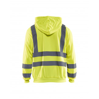 3346 Sweat zippé à capuche haute-visibilité