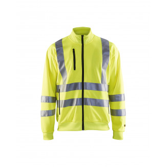 3358 Sweat zippé haute-visibilité