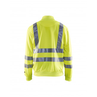 3358 Sweat zippé haute-visibilité
