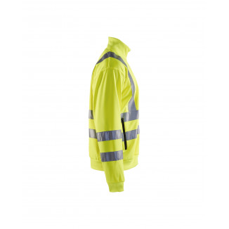 3358 Sweat zippé haute-visibilité