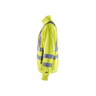 3358 Sweat zippé haute-visibilité