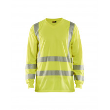 3385 T-shirt manches longues col V haute-visibilité anti-UV