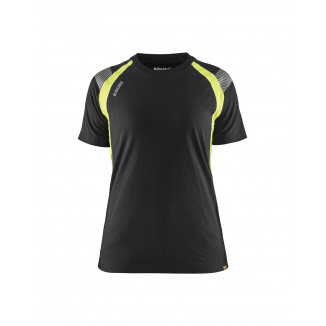 3402 T-shirt détails fluo femme