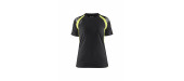 3402 T-shirt détails fluo femme