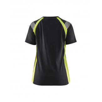 3402 T-shirt détails fluo femme