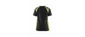 3402 T-shirt détails fluo femme