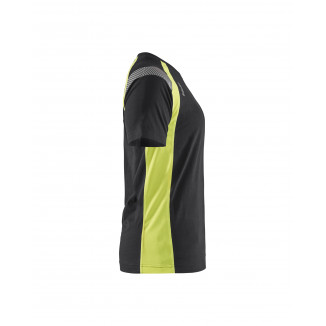 3402 T-shirt détails fluo femme