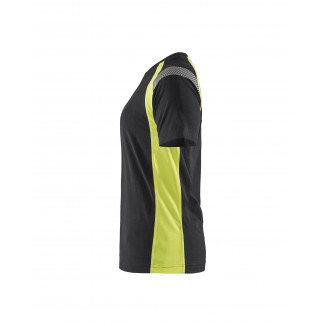 3402 T-shirt détails fluo femme