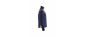 3432 Sweat col camionneur détails fluo