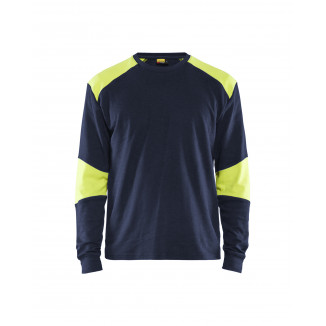 3457 T-shirt manches longues retardant flamme inhérent