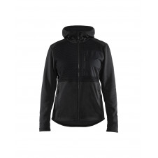 3542 Sweat zippé à capuche Femme
