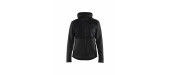 3542 Sweat zippé à capuche Femme