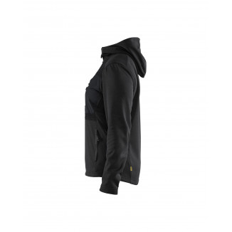 3542 Sweat zippé à capuche Femme