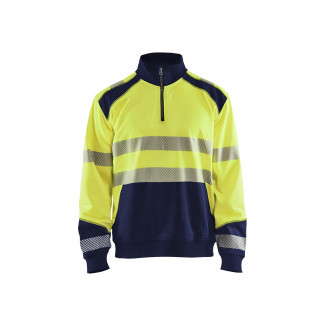 3556 Sweat col camionneur haute-visibilité
