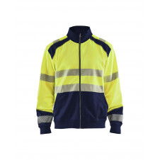 3558 Sweat zippé haute-visibilité