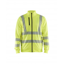 3563 Sweat zippé haute-visibilité