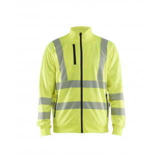 3563 Sweat zippé haute-visibilité