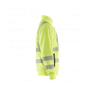3563 Sweat zippé haute-visibilité