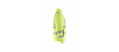 3563 Sweat zippé haute-visibilité