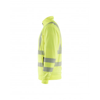 3563 Sweat zippé haute-visibilité