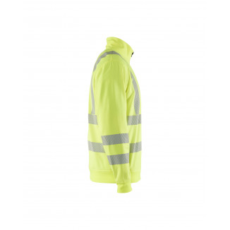3564 Sweat col zippé haute-visibilité