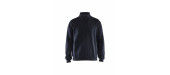 3587 Sweat col zippé