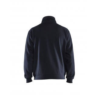 3587 Sweat col zippé