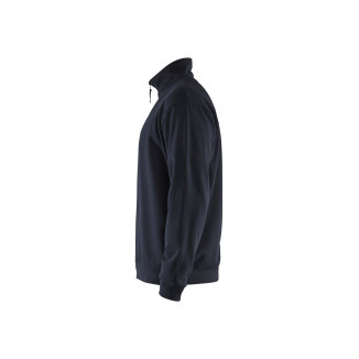 3587 Sweat col zippé