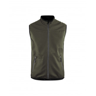 3850 Gilet softshell sans manches +stretch